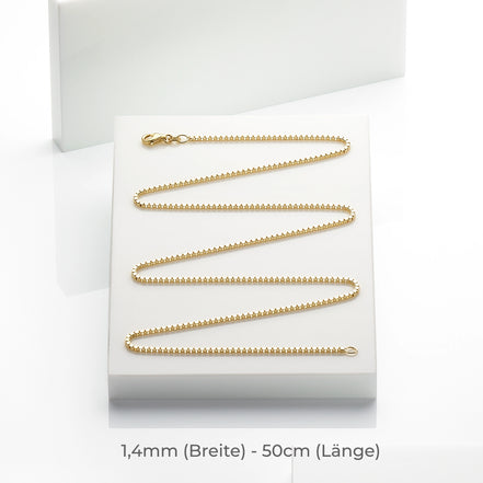 Veneziakette 585 Gelbgold