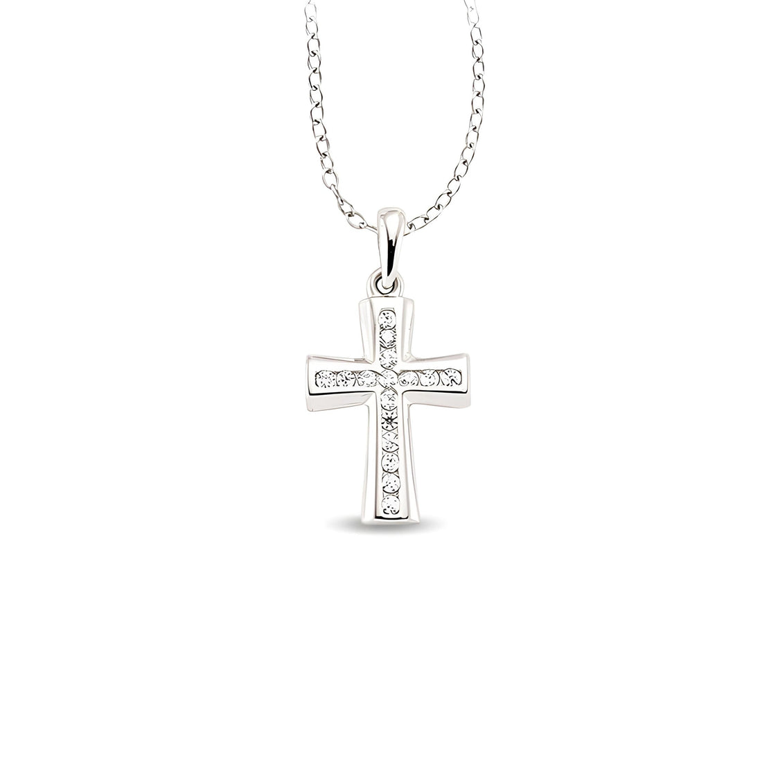 Zirkonia Kreuz Anhänger