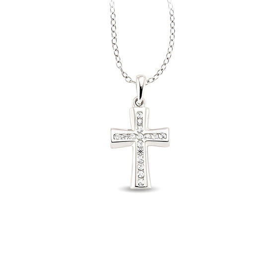 Zirkonia Kreuz Anhänger