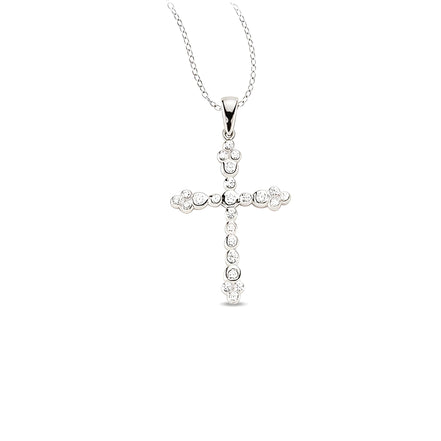 Zirkonia Kette mit Anhänger