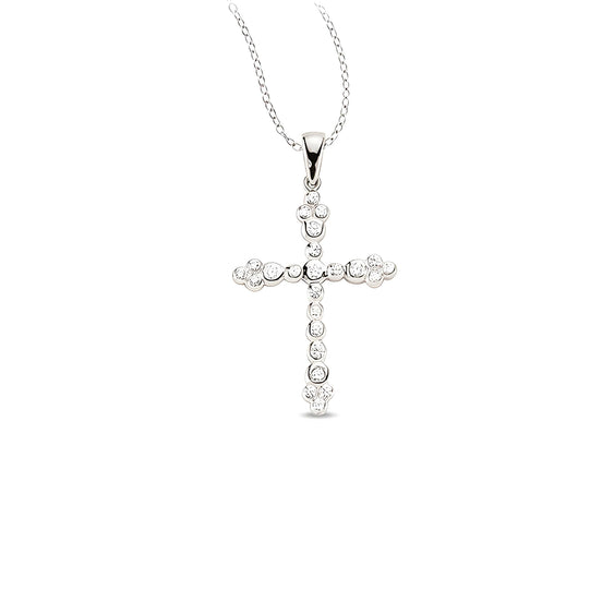 Zirkonia Kette mit Anhänger