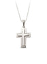 Edler Kreuzanhänger mit Silberkette