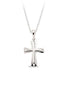 Kreuzanhänger und Kette aus Silber 925