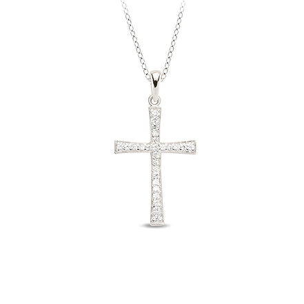 Zirkonia Kreuz Schmuck