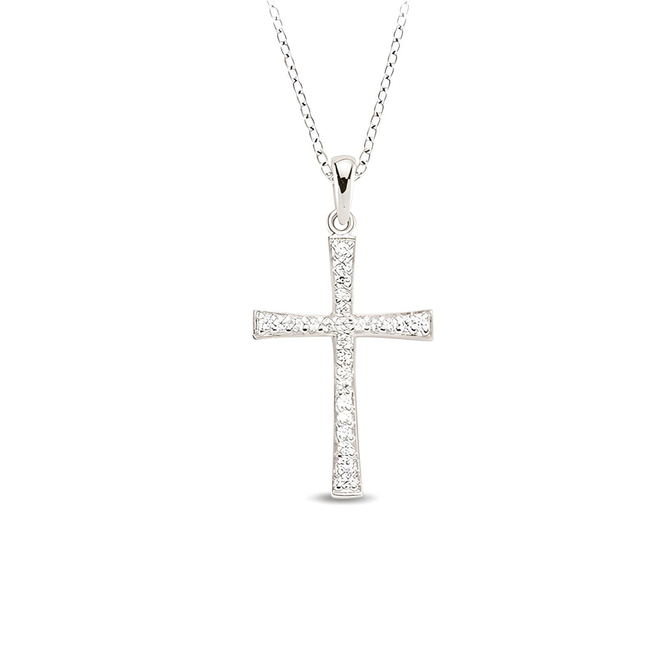 Zirkonia Kreuz Schmuck
