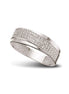 Ring aus Silber Zirkonia weiss