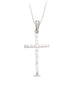Zirkonia Kreuz Schmuck 925 Silber