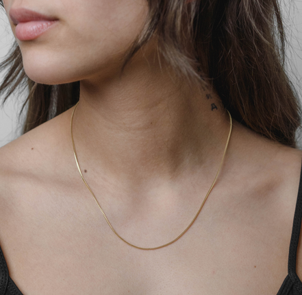 Bingokette Damen 585 Gelbgold