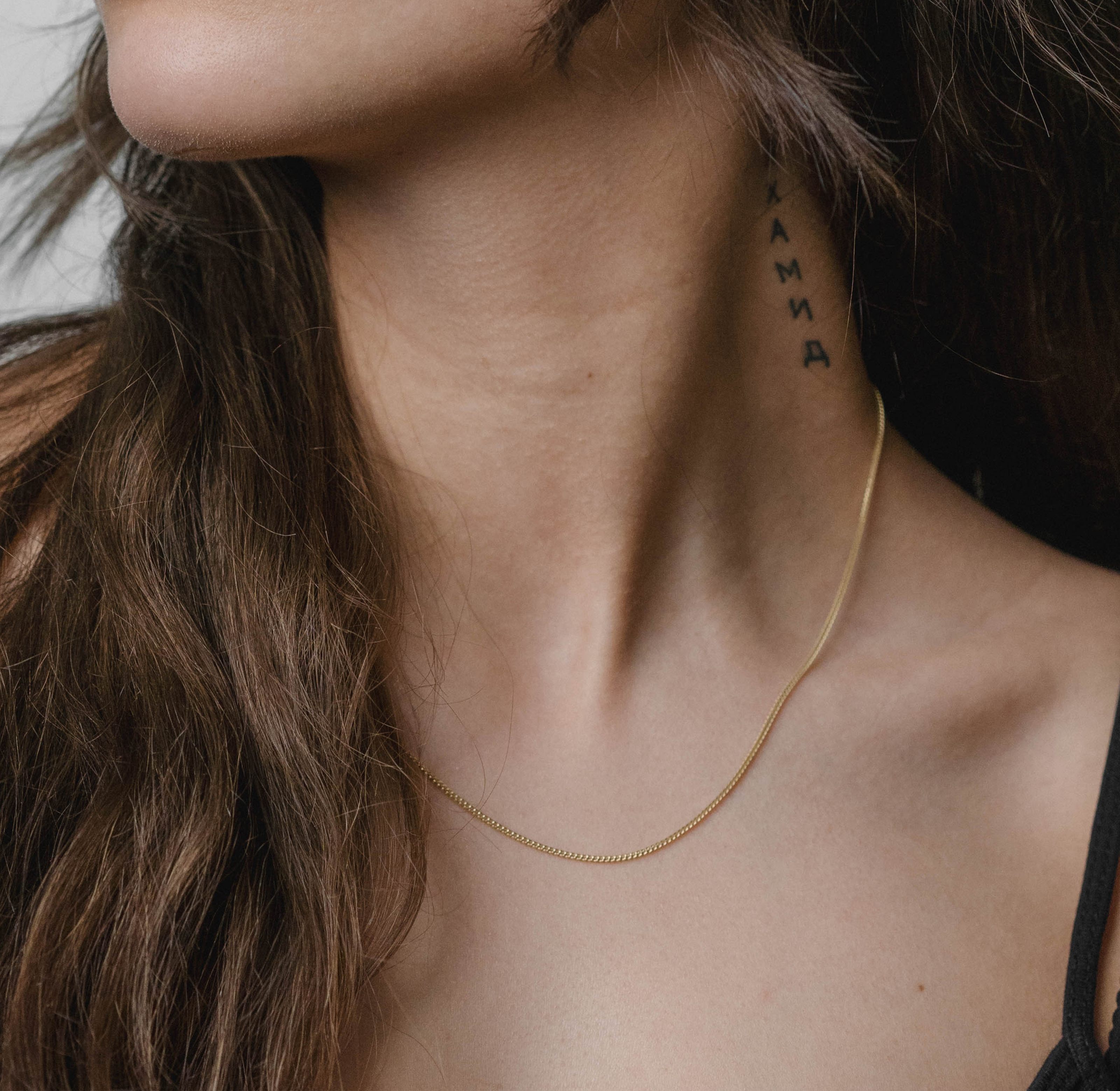 Bingokette Damen 585 Gelbgold