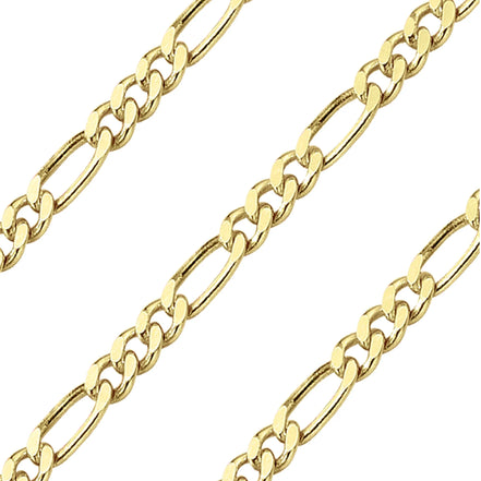 Figarokette Herren 585 Gelbgold