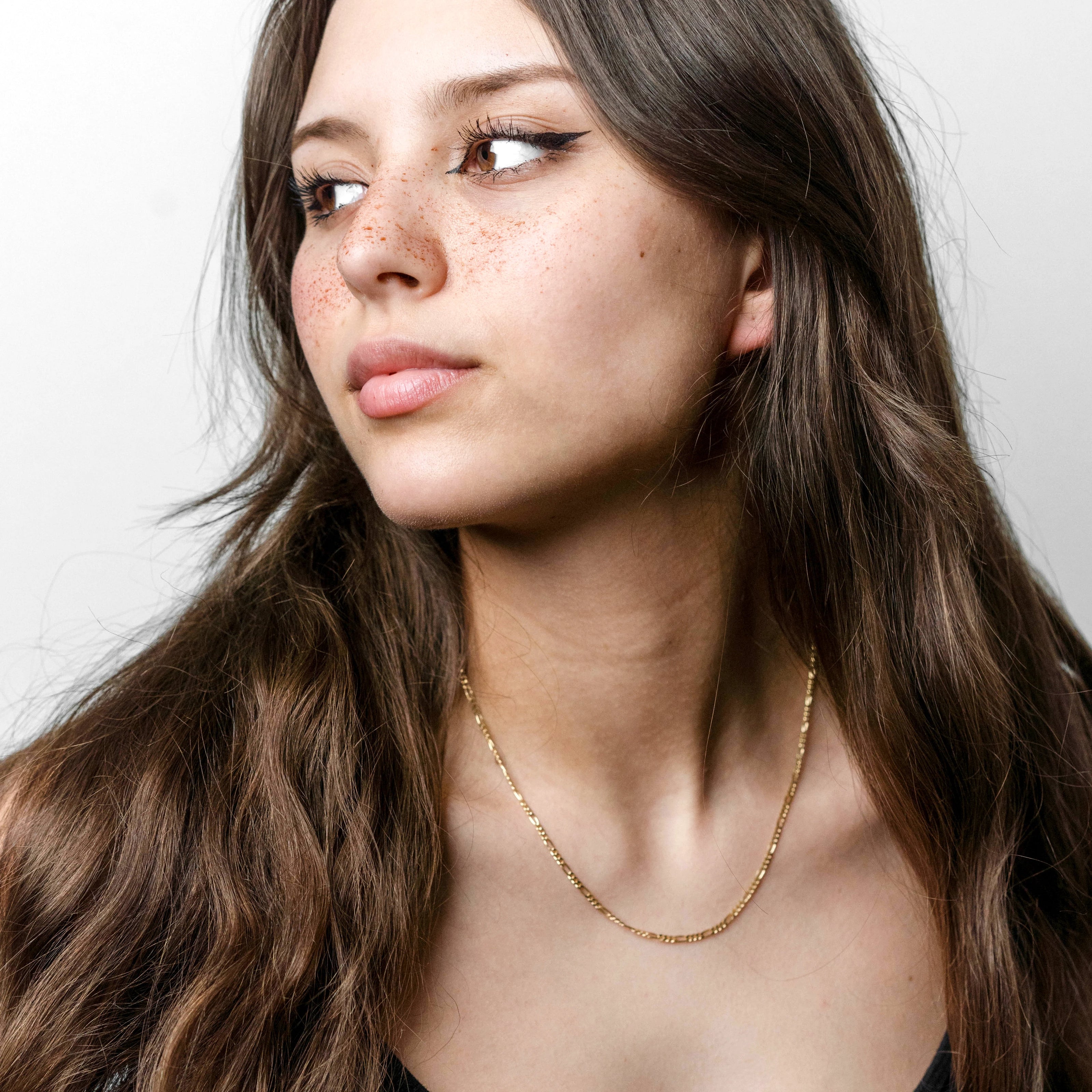 Figarokette 585 Gelbgold