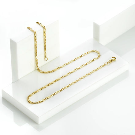 Figarokette 585 Gelbgold