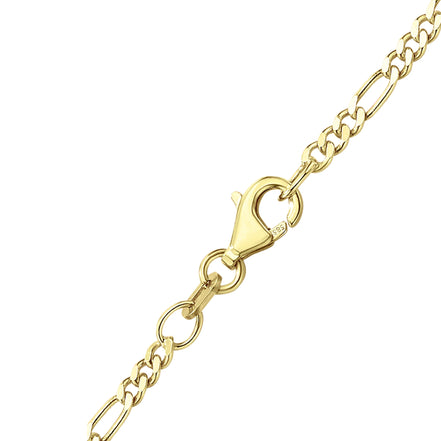 Figarokette 585 Gelbgold