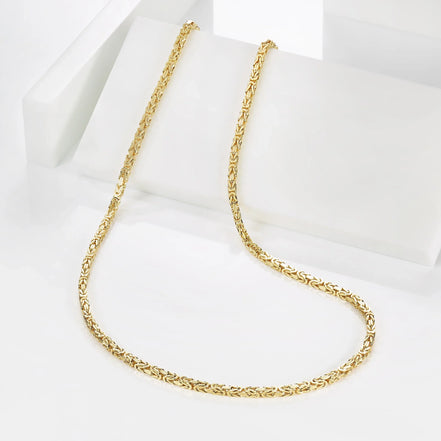 Königskette Damen 585 Gelbgold