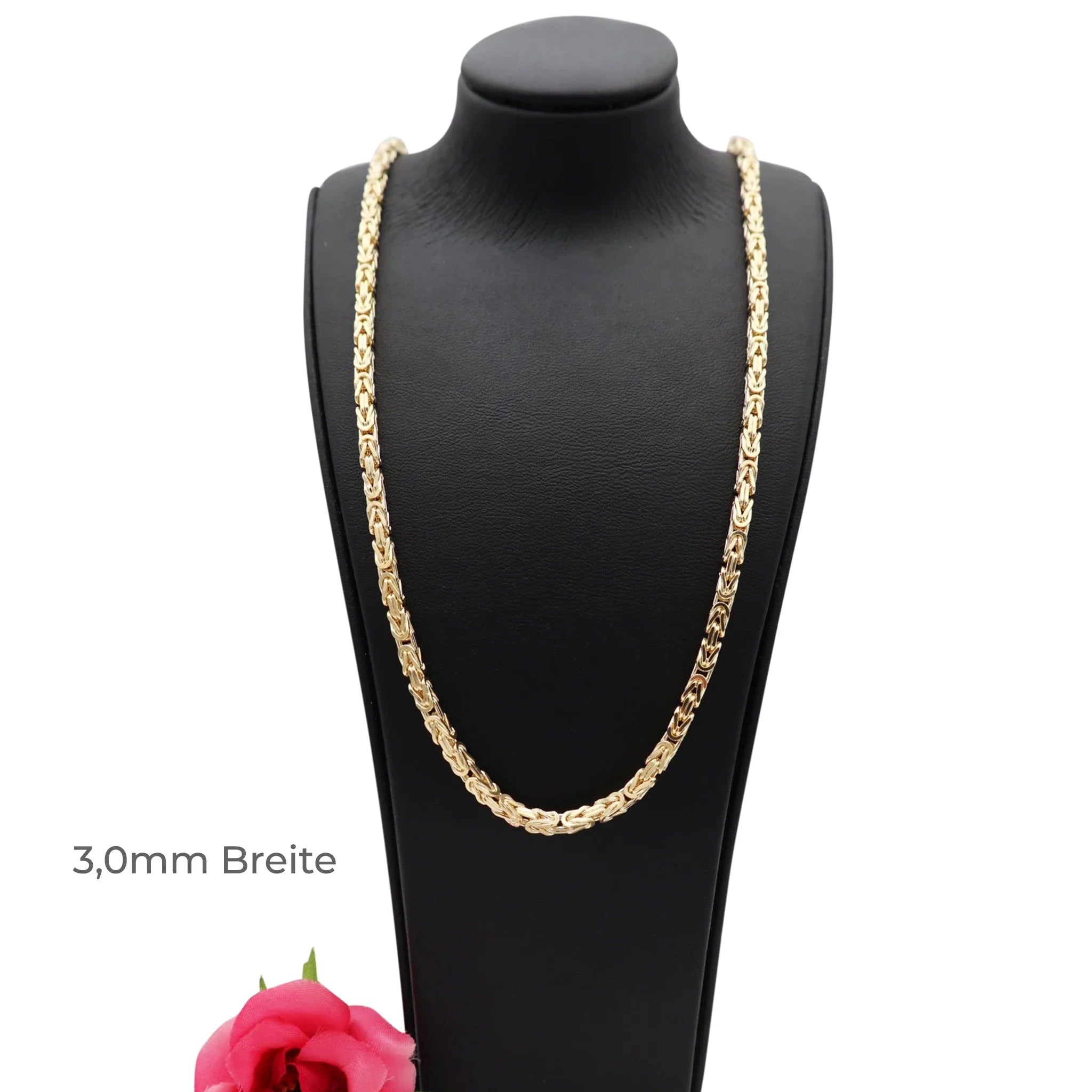 Königskette Damen 585 Gelbgold