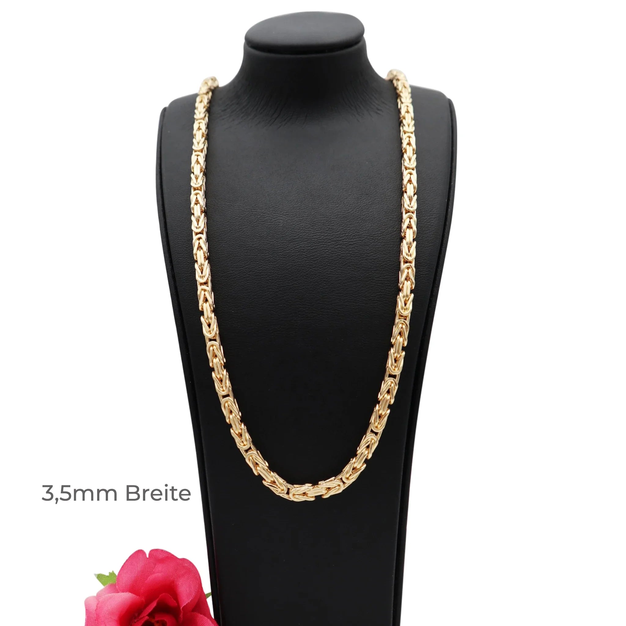 Königskette Damen 585 Gelbgold