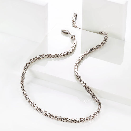 Königskette aus 925 Silber