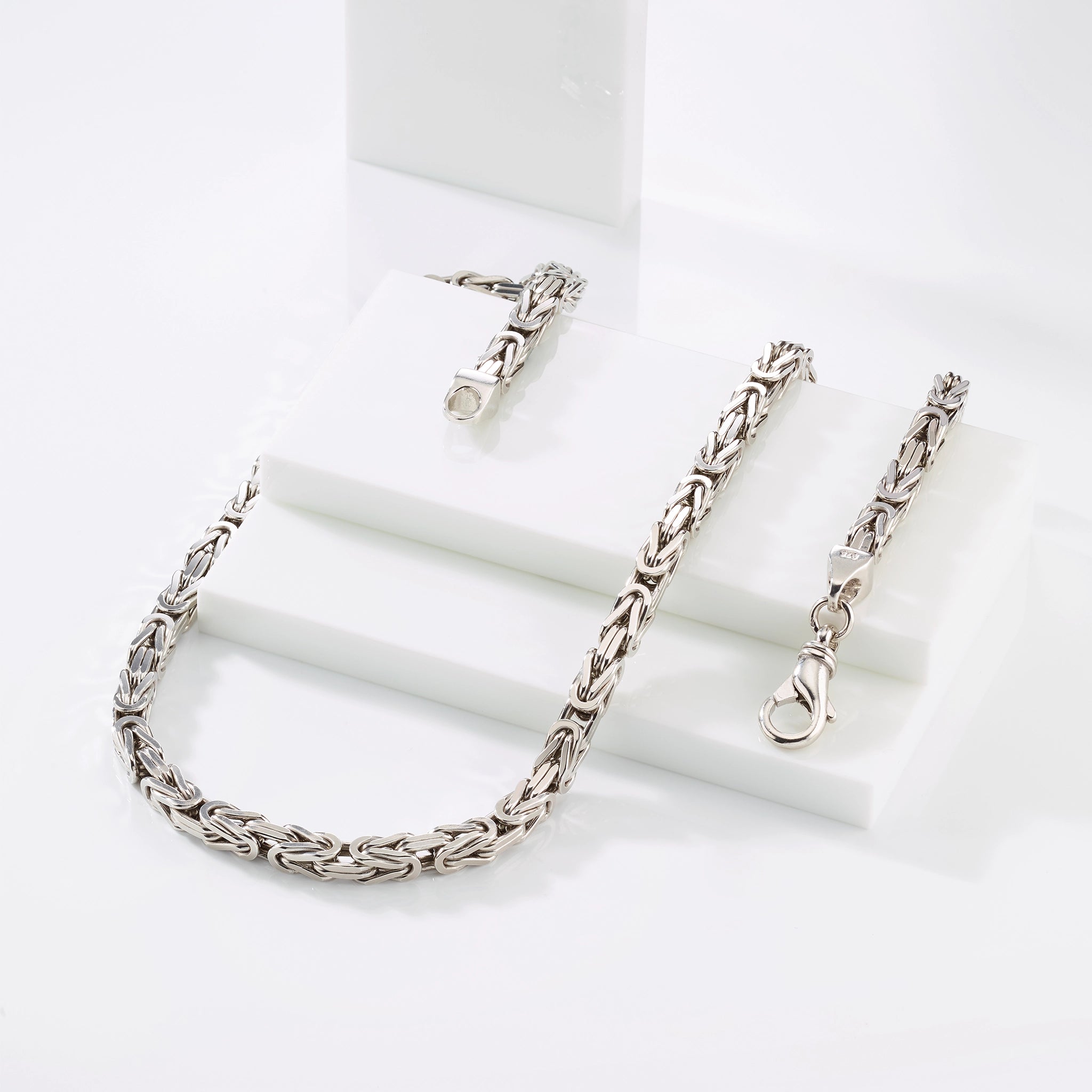 Königskette aus 925 Silber