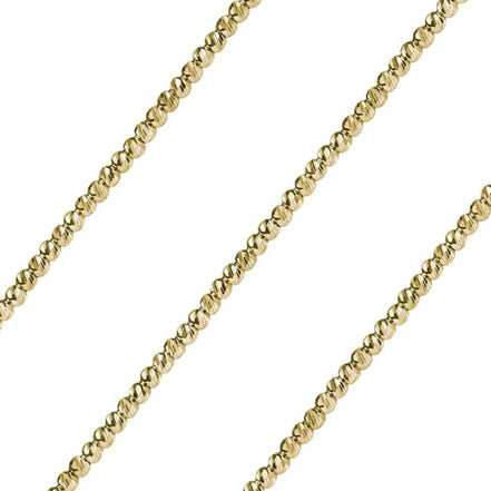 Kugelkette 585 Gelbgold