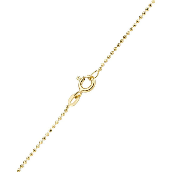 Kugelkette Herren 585 Gelbgold