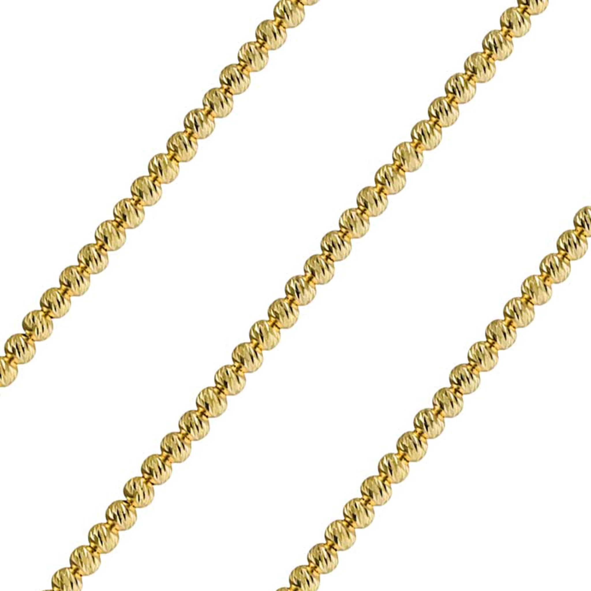 Kugelkette 585 Gelbgold