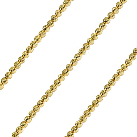 Kugelkette 585 Gelbgold