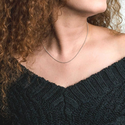 Kugelkette aus 925 Silber