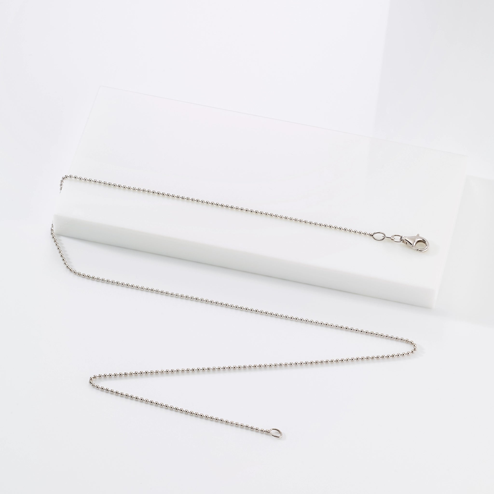 Kugelkette aus 925 Silber