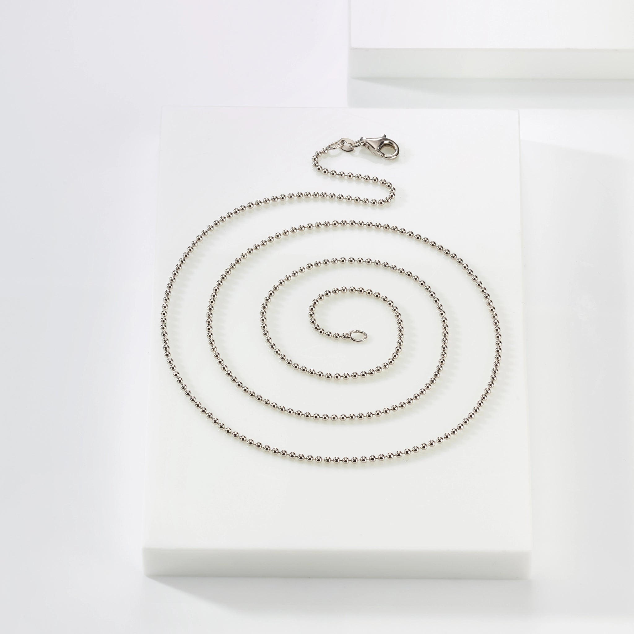 Kugelkette aus 925 Silber