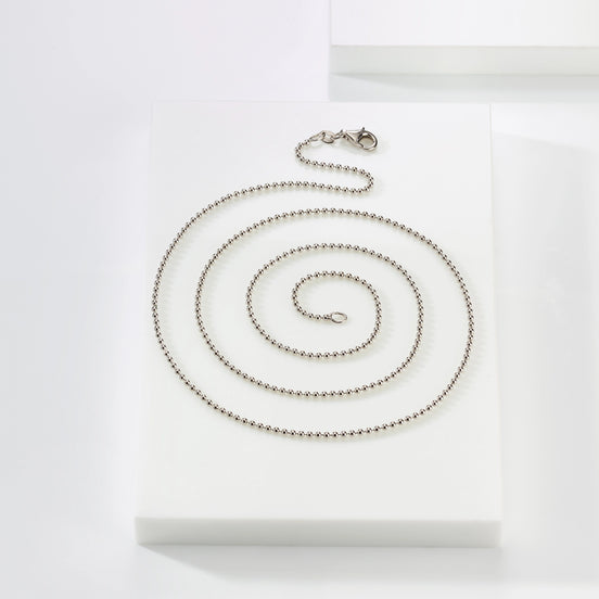 Kugelkette aus 925 Silber