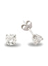 Ohrstecker aus Silber Zirkonia weiß