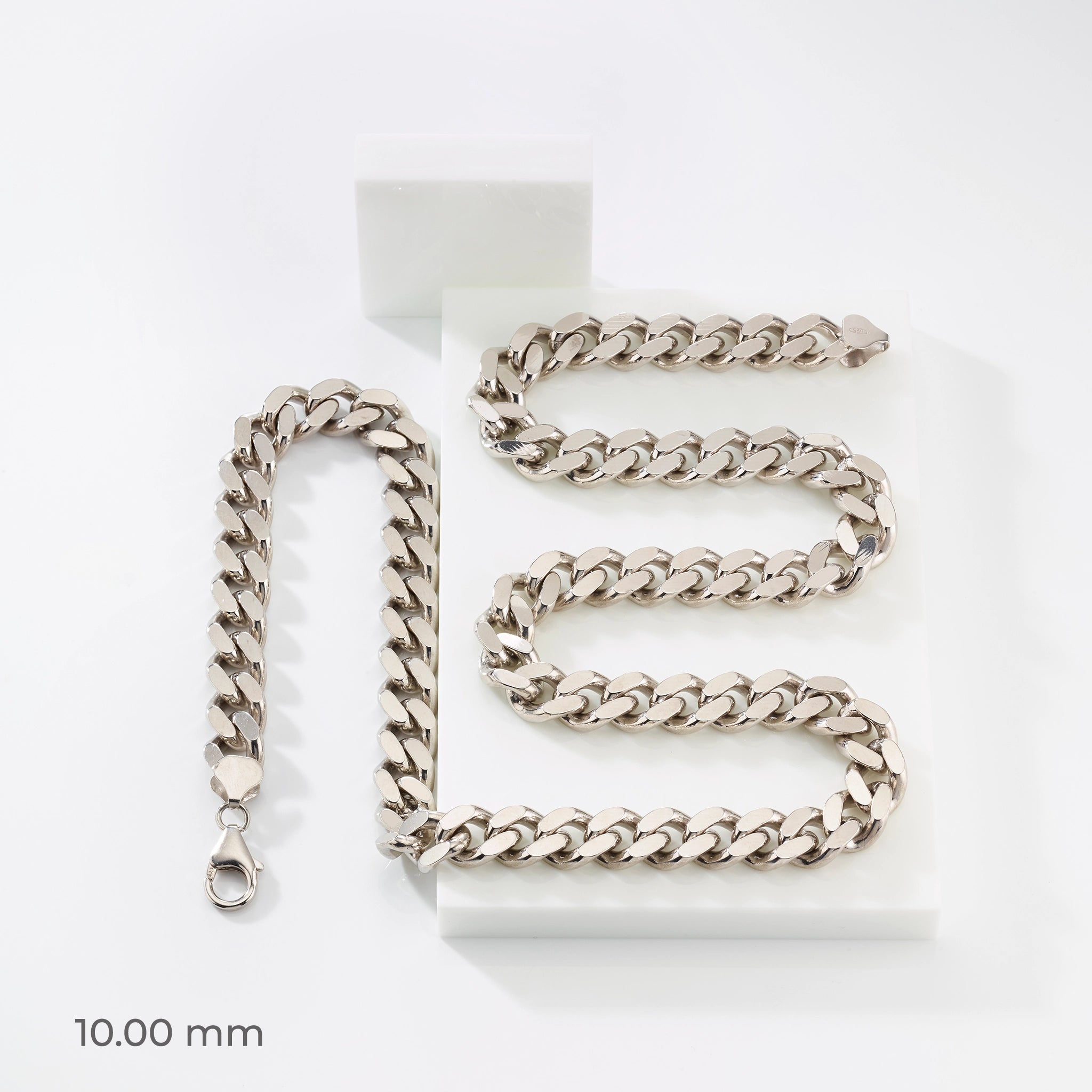 Panzerkette aus 925 Silber