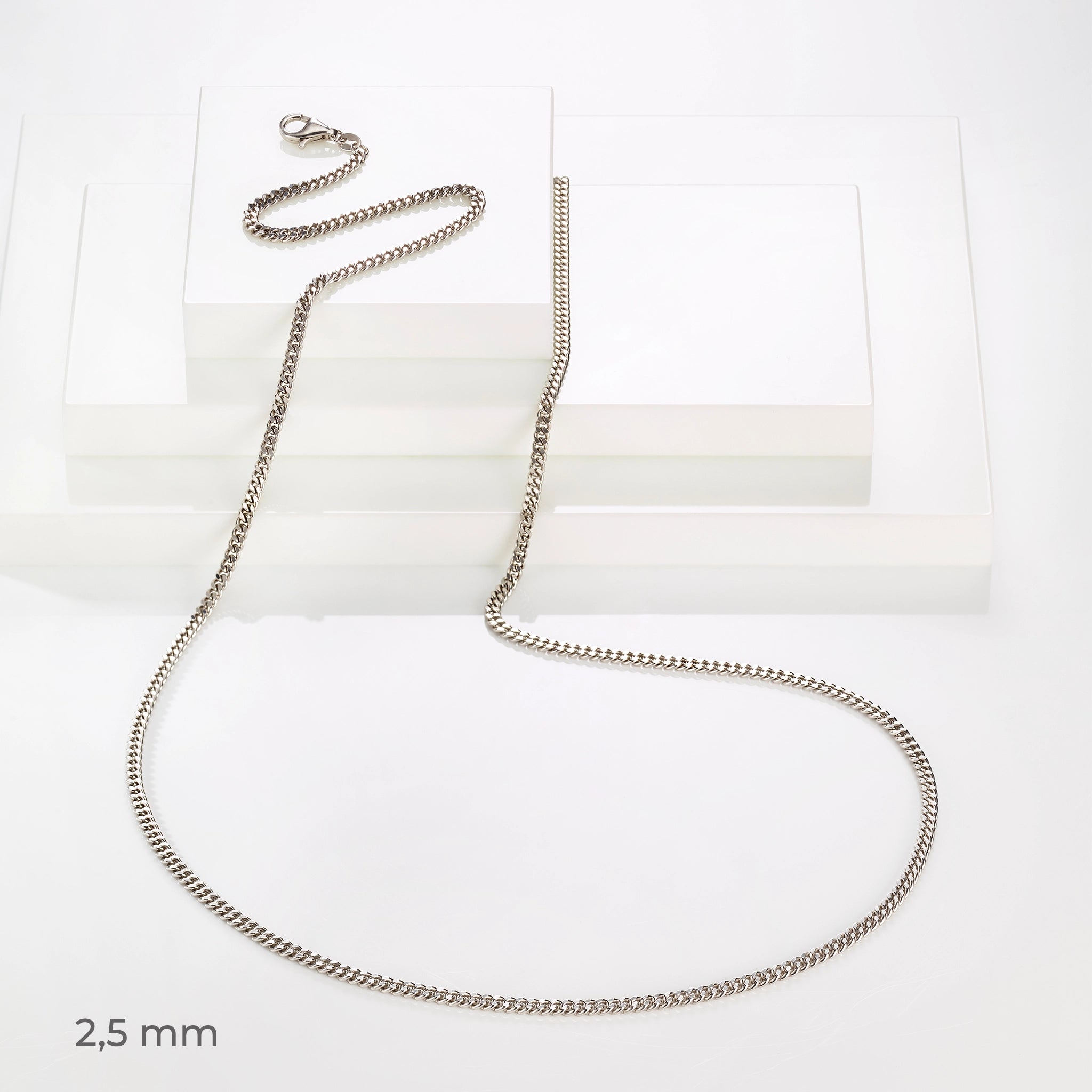 Panzerkette aus 925 Silber