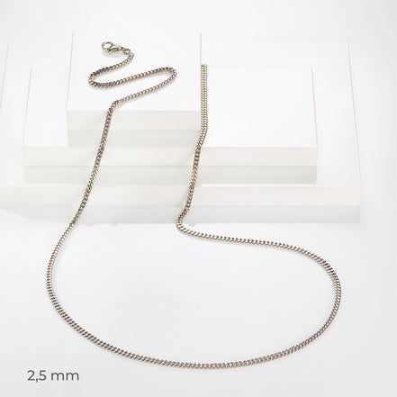 Panzerkette aus 925 Silber