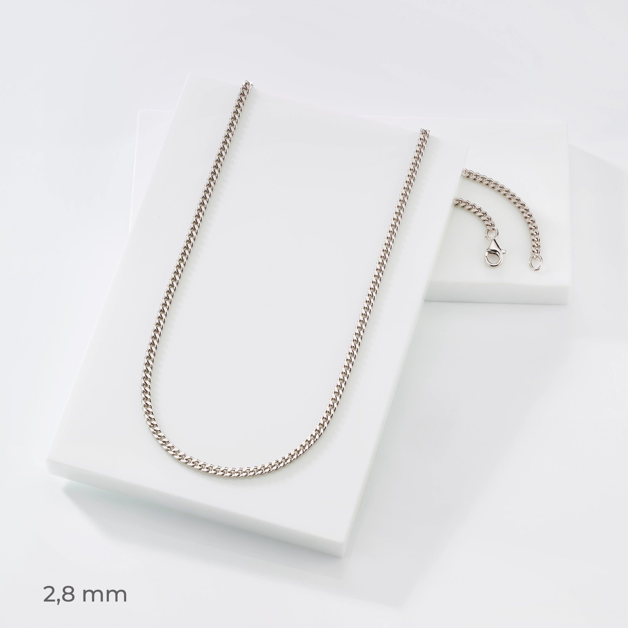 Panzerkette aus 925 Silber