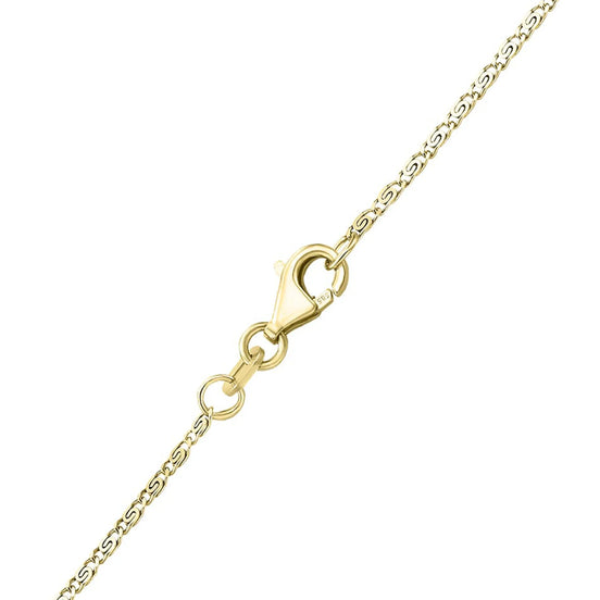 S-Panzerkette Herren 585 Gelbgold 1,3mm