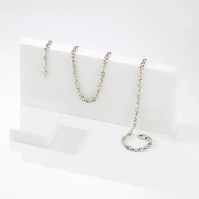 Singapurkette Damen aus 925 Silber