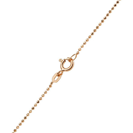 Kugelkette Damen 585 Roségold