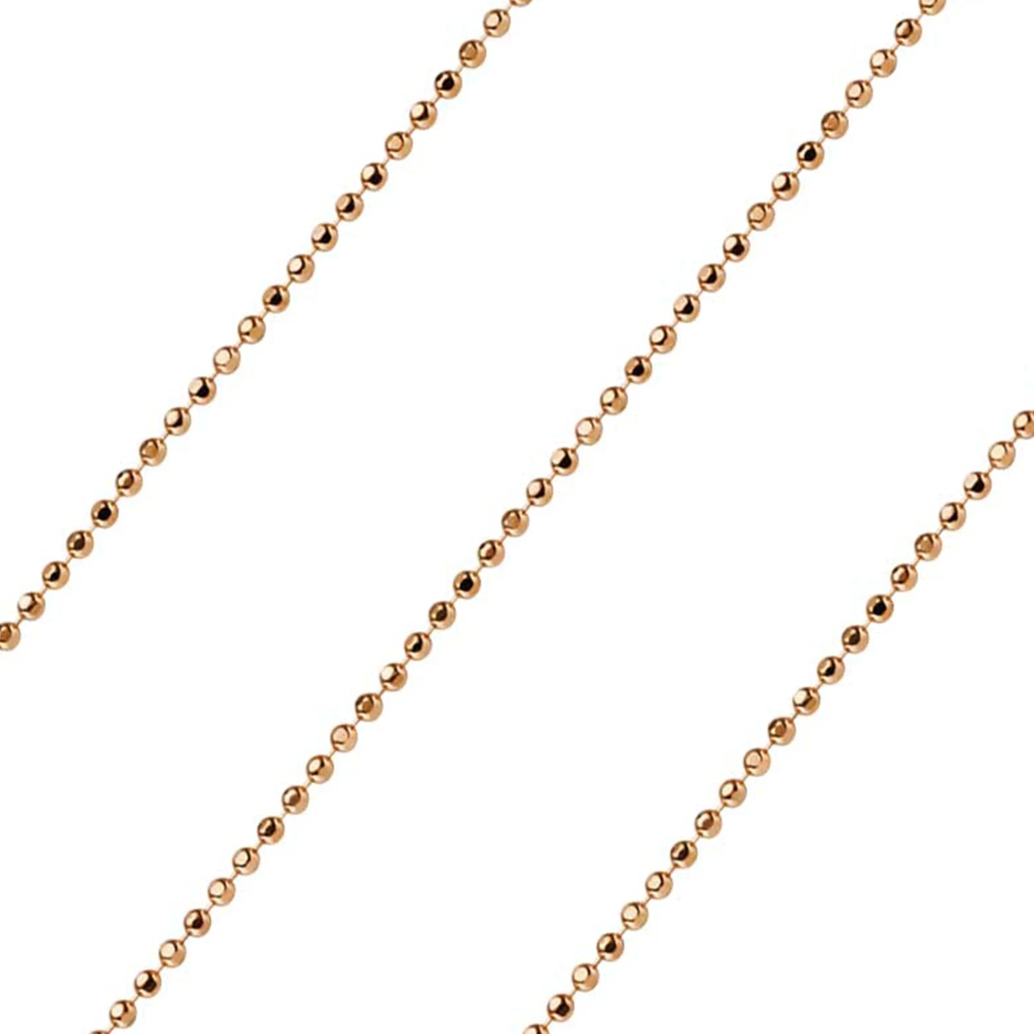 Kugelkette Damen 585 Roségold