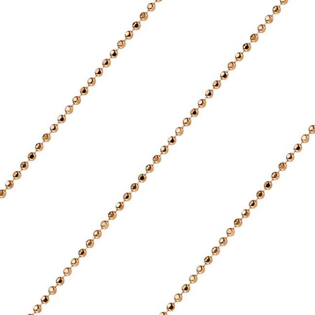 Kugelkette Damen 585 Roségold