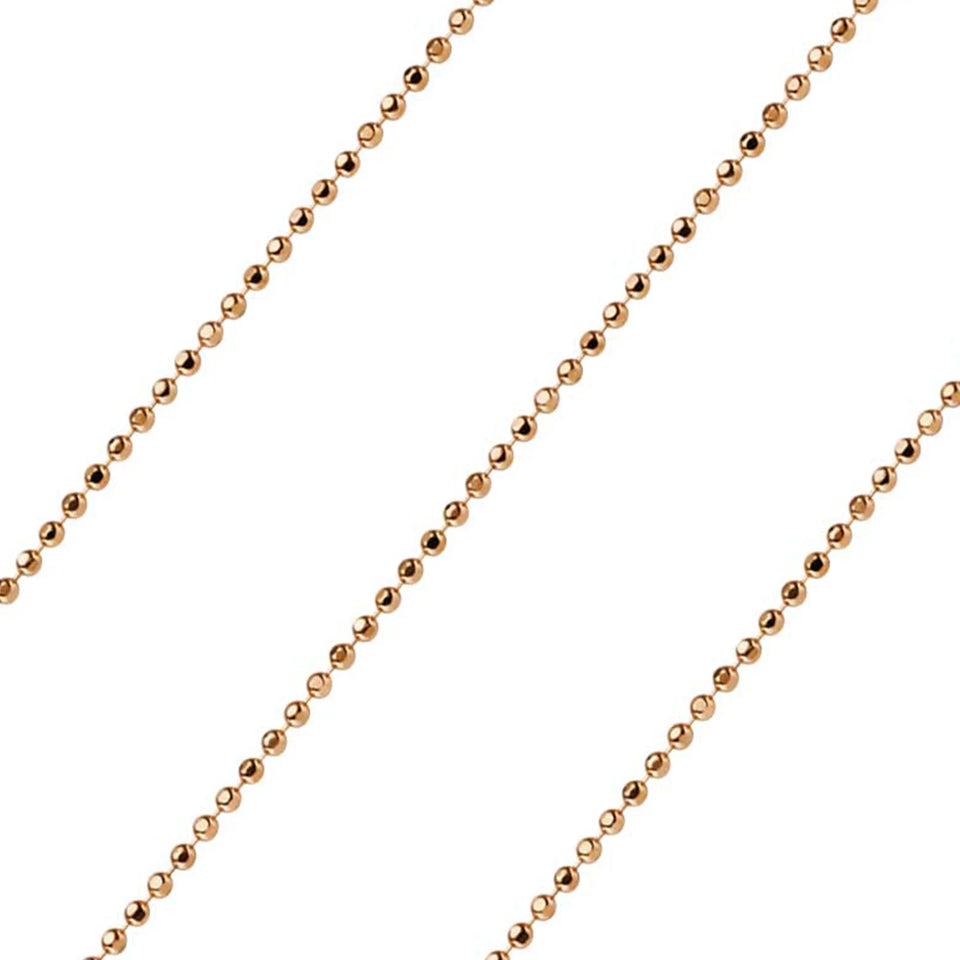 Kugelkette Damen 585 Roségold