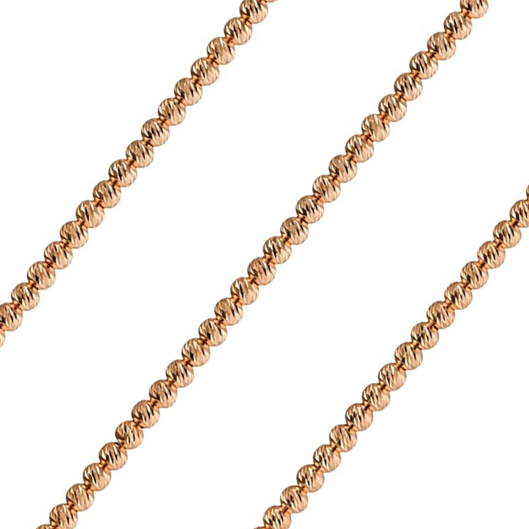 Kugelkette Damen 585 Roségold