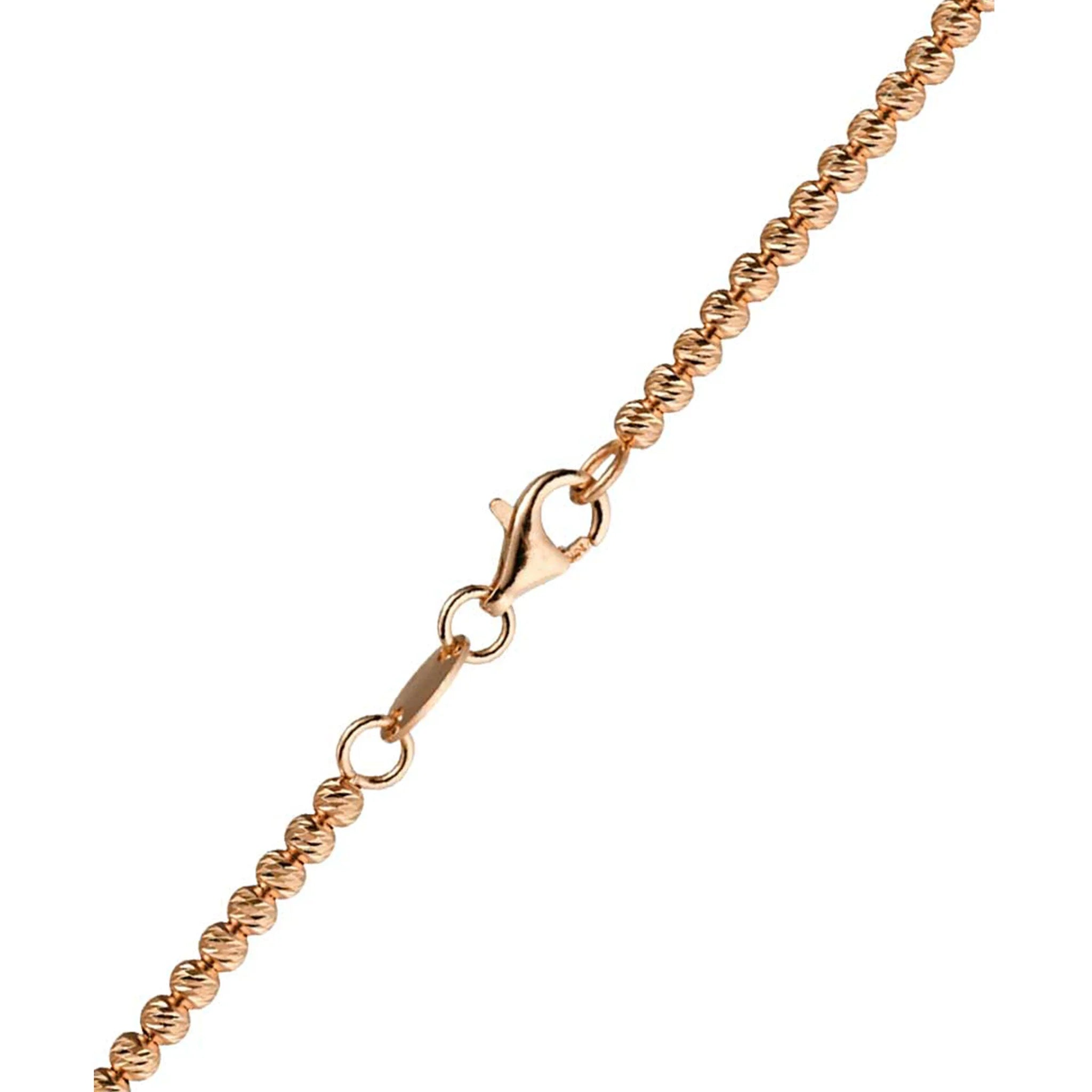 Kugelkette Damen 585 Roségold