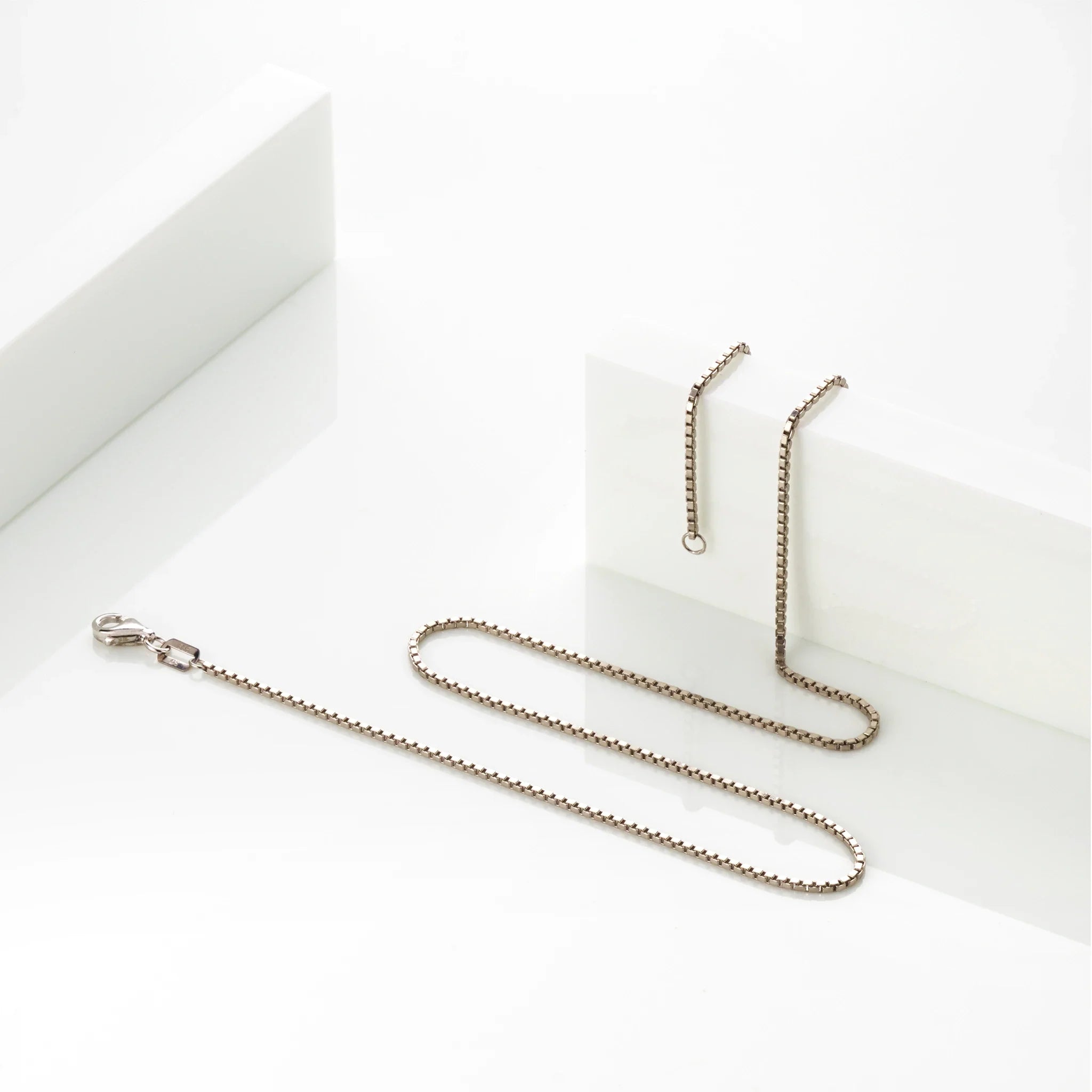 Veneziakette Damen 585 Weißgold