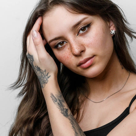 Veneziakette Damen 585 Weißgold