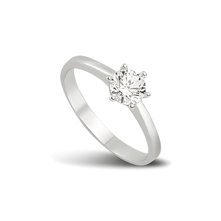 Schmuckset Damen Silber 925 Zirkonia - Variante Ringgroesse 57