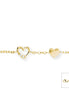 Armband Zirkonia 585 Gelbgold 16cm