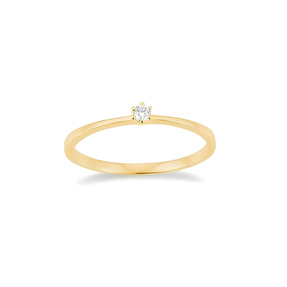 First Love Ring 750 Gelbgold mit Brillant