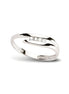 Ring aus Silber Zirkonia weiss
