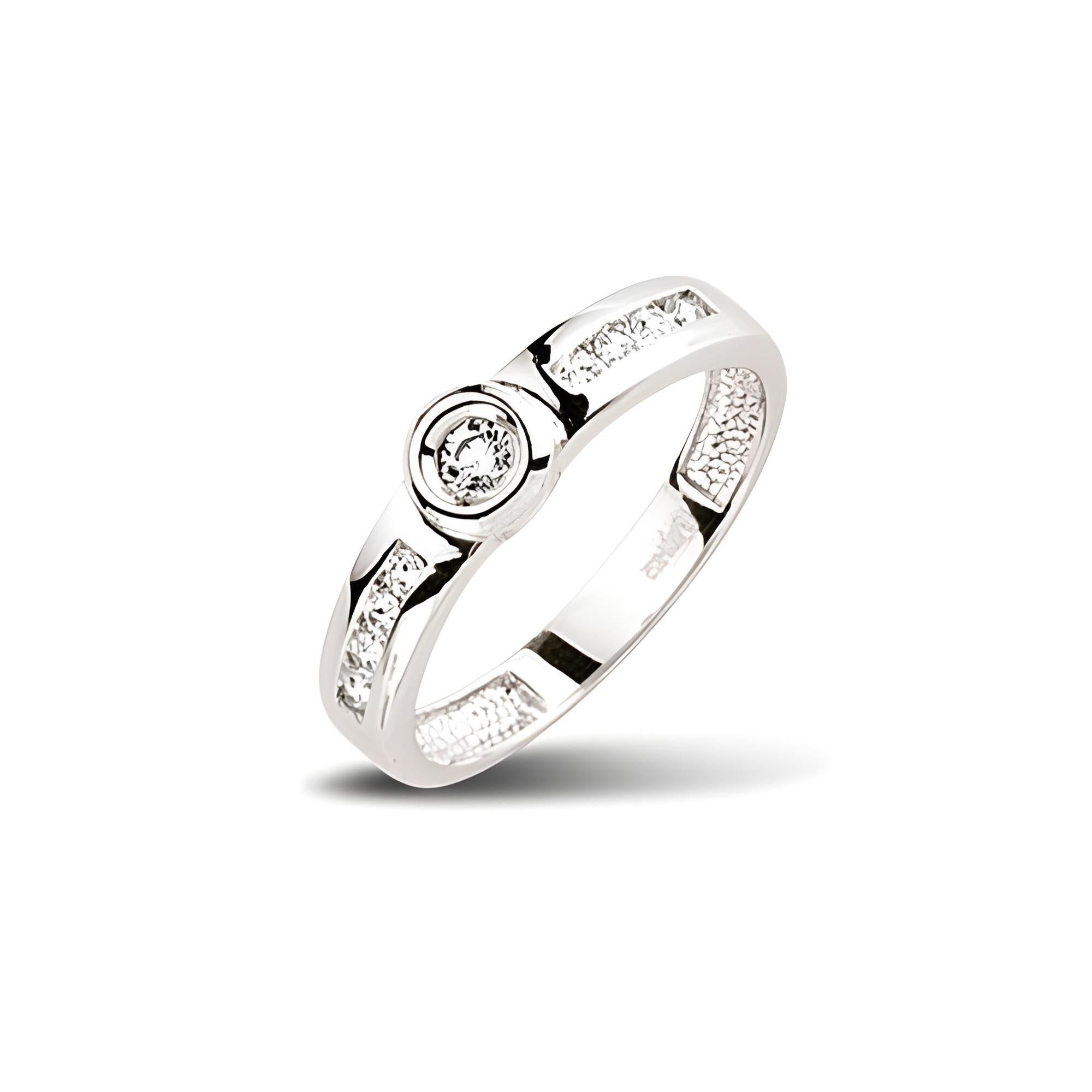 Schmuckset aus Silber Zirkonia weiss